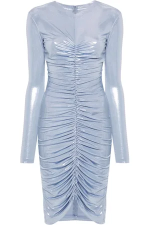 Norma Kamali V-neck mini dress