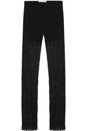 Serafini Corded-lace trousers