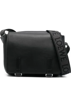 Loewe Small Military leather messenger bag