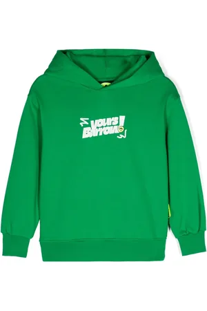 BARROW Logo-print cotton hoodie