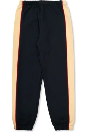 VERSACE Logo-embroidered trousers