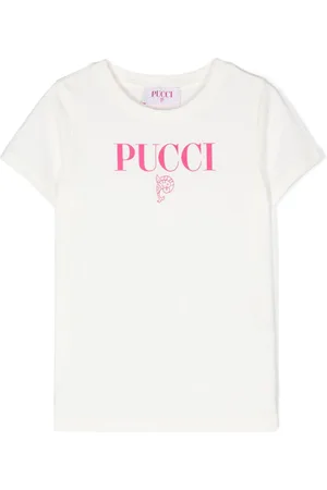 PUCCI Junior Logo-print T-shirt
