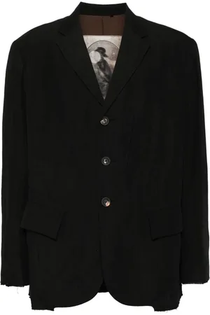 ZIGGY CHEN Linen loose fit blazer