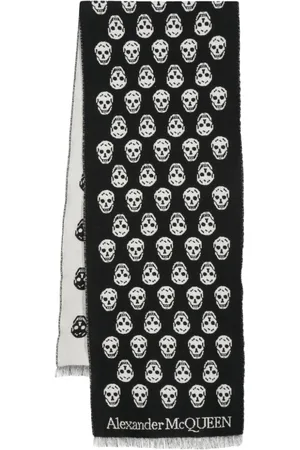 Alexander McQueen Skull-print scarf