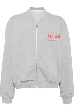 Marni Cotton jersey bomber jacket