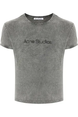Acne Studios Blurred Logo T-shirt