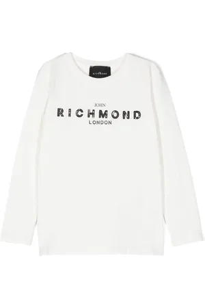 John Richmond Sequin-logo T-shirt