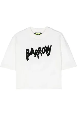 BARROW Flocked logo T-shirt