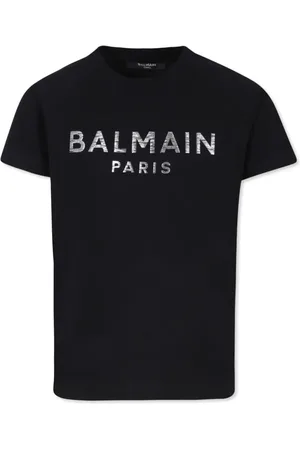 Balmain Logo-embroidered T-shirt
