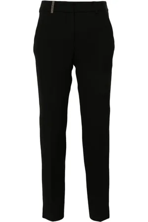 PESERICO SIGN Pressed-crease trousers
