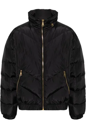VERSACE Logo-print jacket
