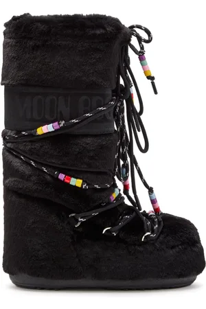 Moon Boot Icon bead-detailing boots