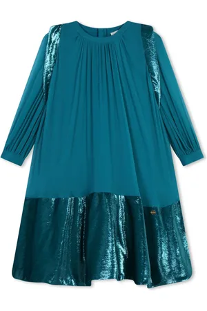 Lanvin Mix fabric blend dress