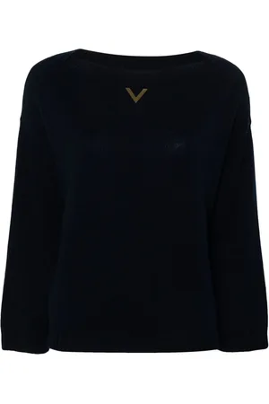 VALENTINO GARAVANI Logo-plaque sweater