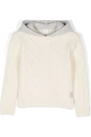 ELEVENTY Ribbed-knit hoodie
