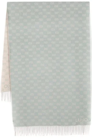 Liu Jo Logo-jacquard scarf