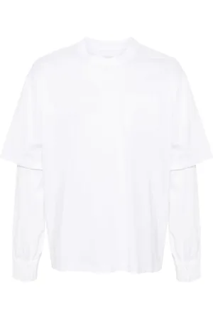 SACAI Layered-effect T-shirt