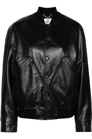 Victoria Beckham Leather bomber jacket