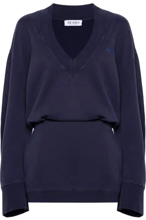 The Attico Raised logo mini dress