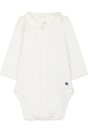 Petit Bateau Collared long-sleeve body