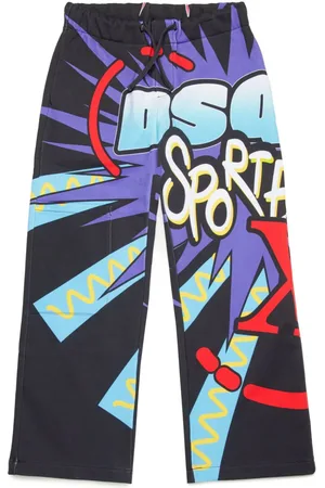 Dsquared2 Logo print drawstring jogging trousers