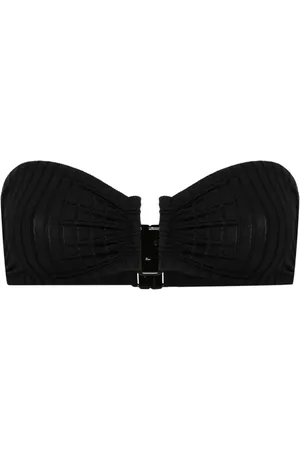 ERES Ribbed bandeau bikini top