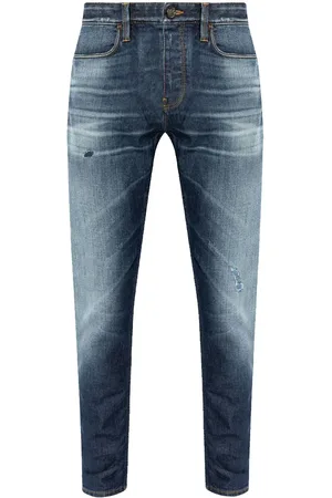 Emporio Armani Washed effect jeans