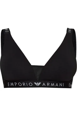 Emporio Armani Iconic logo-underband bra