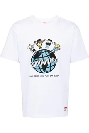 Ground Zero Graphic-print cotton T-shirt