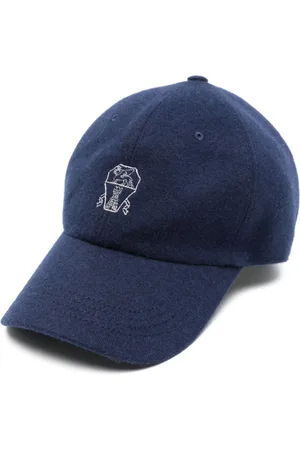 Brunello Cucinelli Logo-embroidered baseball cap