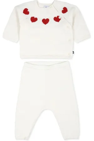 Petit Bateau Woolen jumper and trousers set