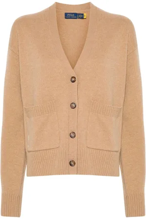 Ralph Lauren Embroidered-logo cardigan