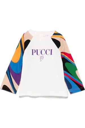 PUCCI Junior Iride-print T-shirt