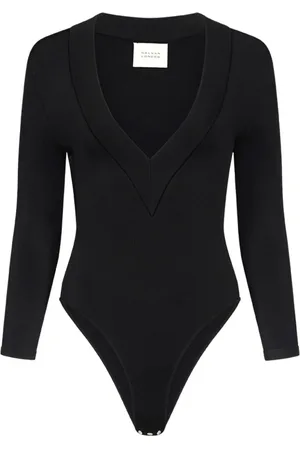 GALVAN Sasha V-neck bodysuit