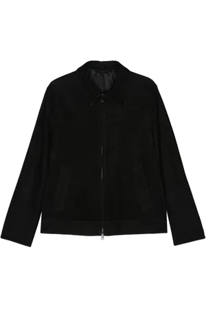 BRIONI Suede shirt jacket