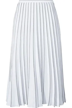 Proenza Schouler Pleated crepe midi skirt