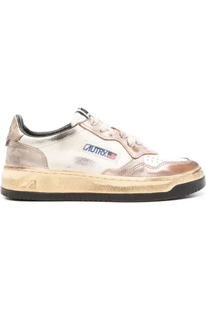 Autry Medalist Super Vintage distressed sneakers