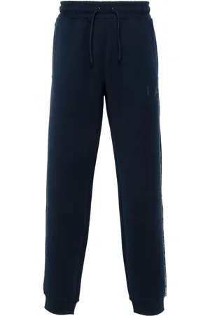 EA7 Logo-tape track pants