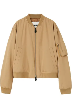 Jil Sander Padded wool bomber jacket