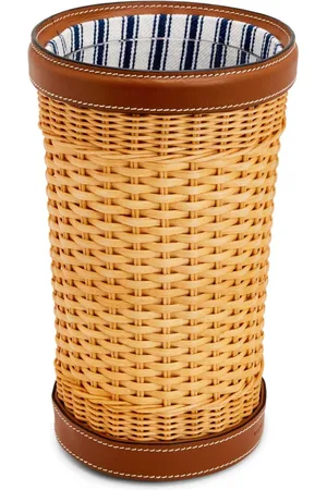 Ralph Lauren Interwoven raffia vase
