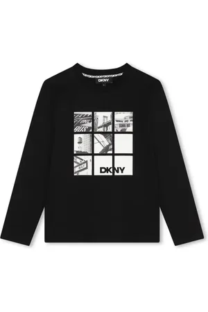 DKNY Logo-print cotton T-shirt