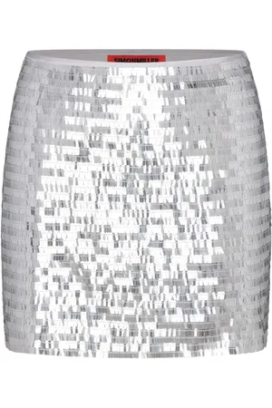 SIMON MILLER Dizzy sequin-embellished mini skirt
