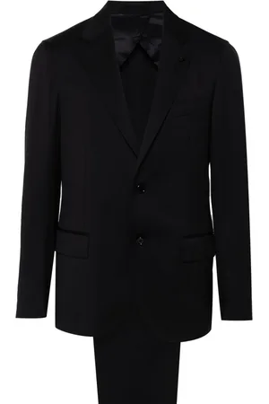 LARDINI Brooch-detail suit