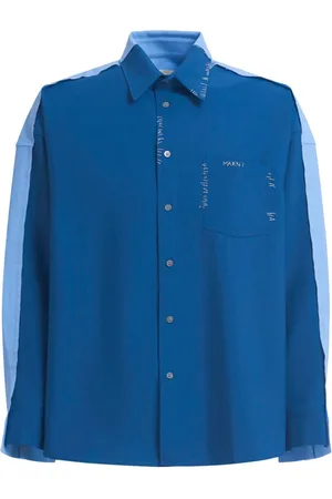 Marni Decorative-stitching shirt