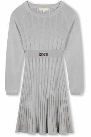 Michael Kors Logo-plaque knitted dress