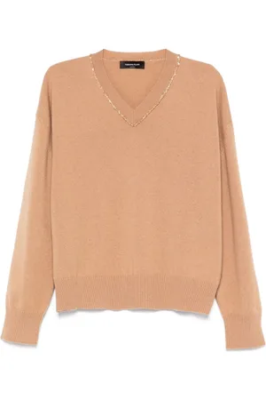 Fabiana Filippi Sequinned platinum sweater