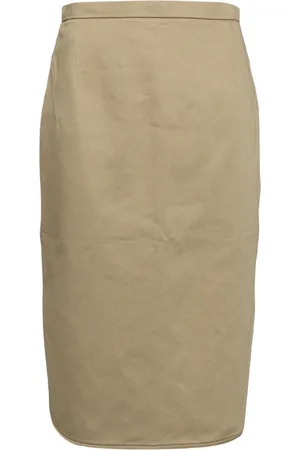 Nº21 Stretch-cotton pencil skirt