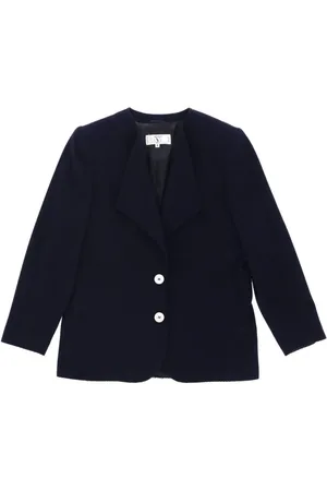 VALENTINO GARAVANI 1980s wool single-breasted jacket