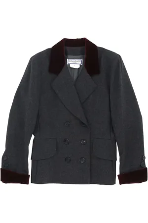 Saint Laurent 1970s wool double-breasted jacket