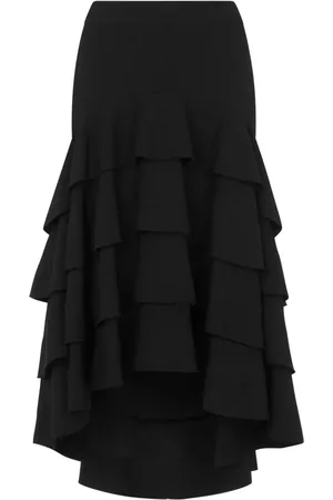 Moschino Tiered asymmetric skirt